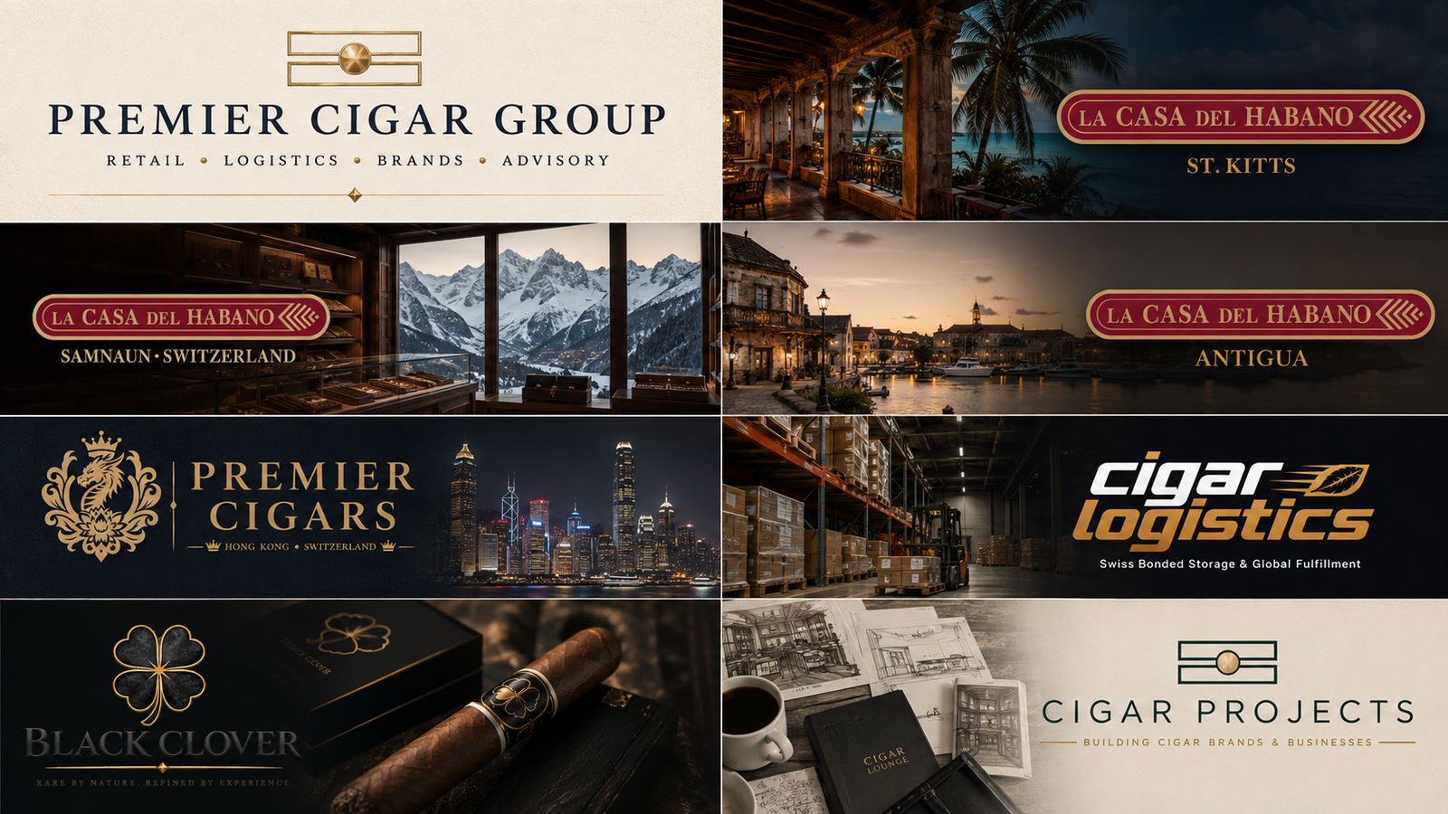 Premier Cigar Group — businesses and brands