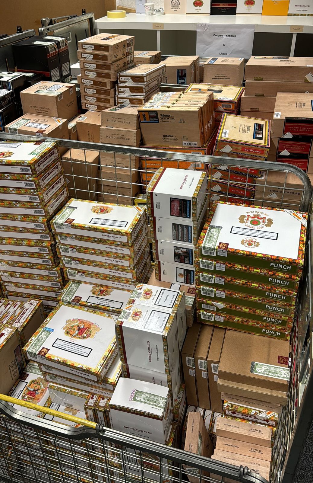 Cigar Logistics — Pick, pack and dispatch